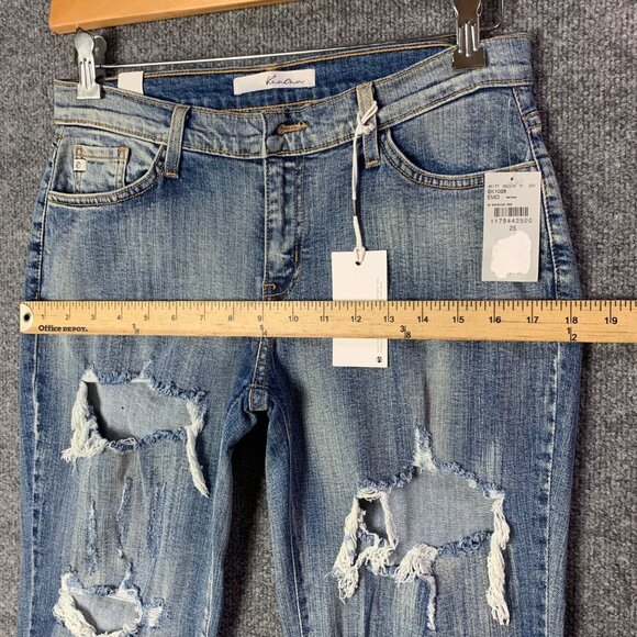 NEW‎ KanCan women's distressed skinny jeans Size 25 - Picture 5 of 11